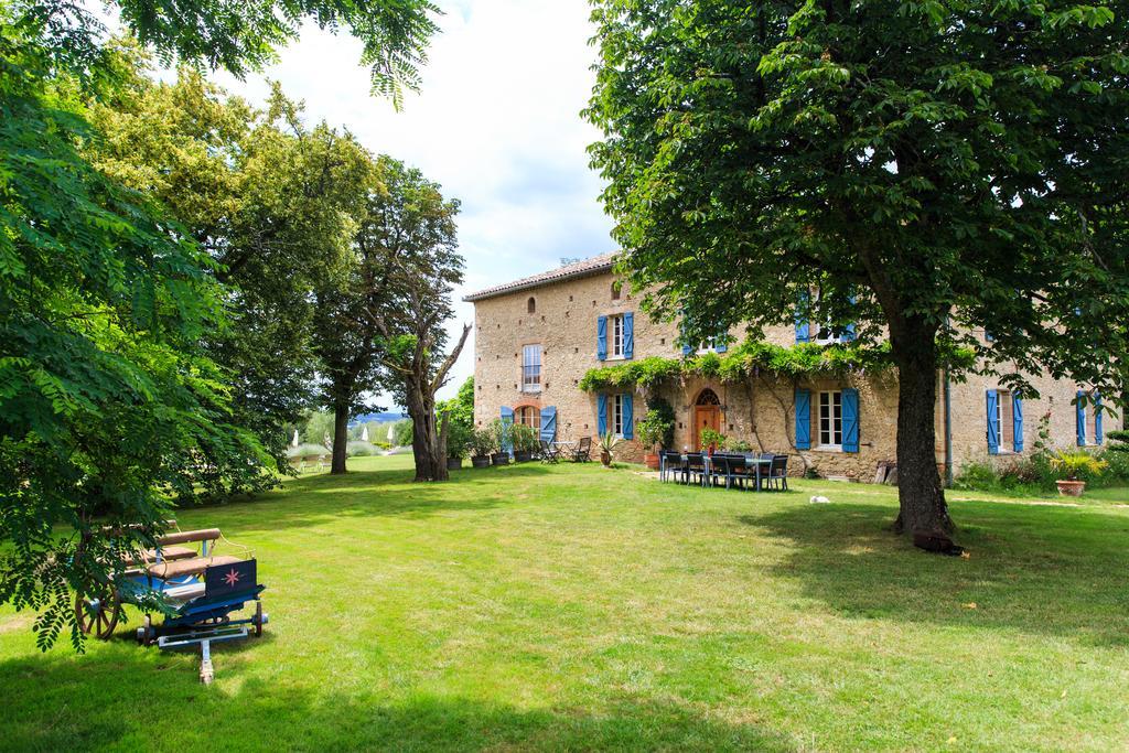 Bed and Breakfast Au Mas Des Calmettes Parisot  Exterior foto