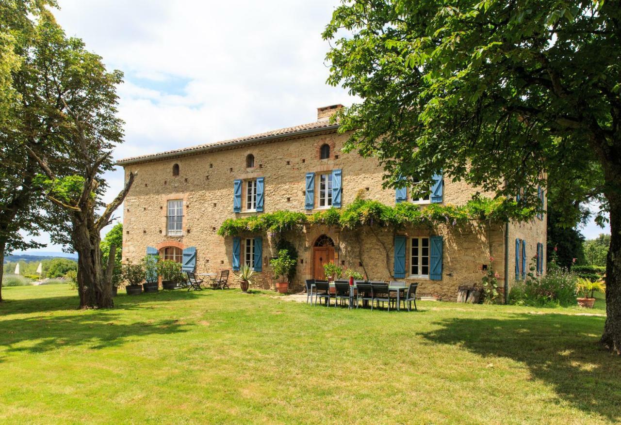 Bed and Breakfast Au Mas Des Calmettes Parisot  Exterior foto